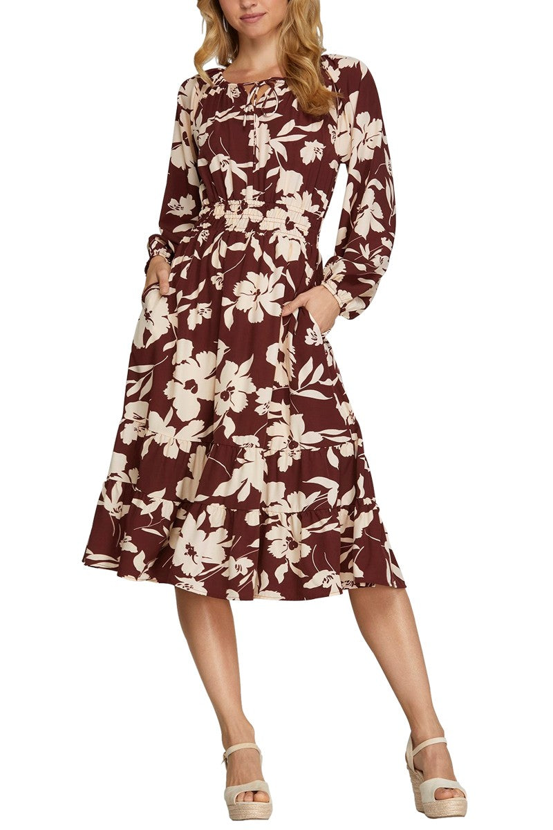 "Changing The Season" (wine) dress