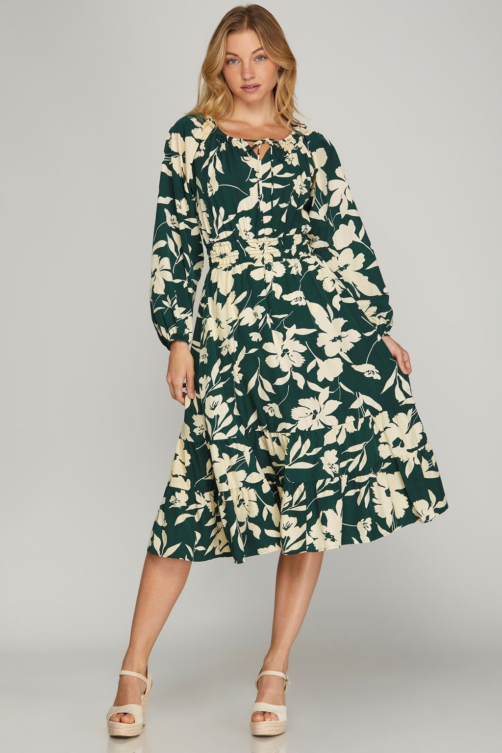 "Changing The Season" (sea green) dress