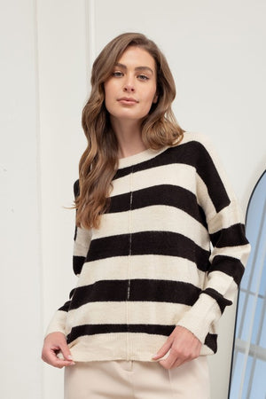 "Cutesy in Stripes" Sweater