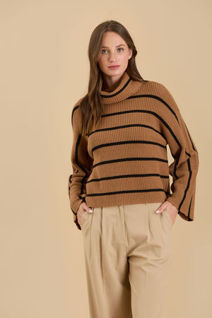 "Cozy in Camel" Sweater