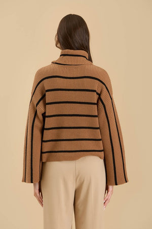 "Cozy in Camel" Sweater