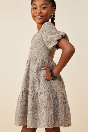 "Twirling in Tweed" Little Girls Dress