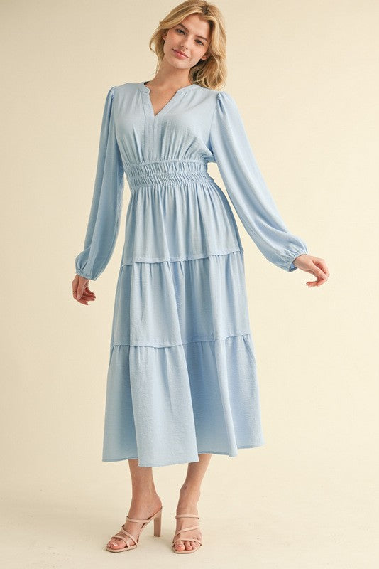 "Take me on a Date" (Sky Blue) Dress