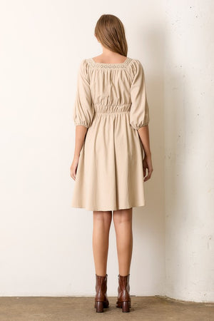 "Oat and Honey" dress