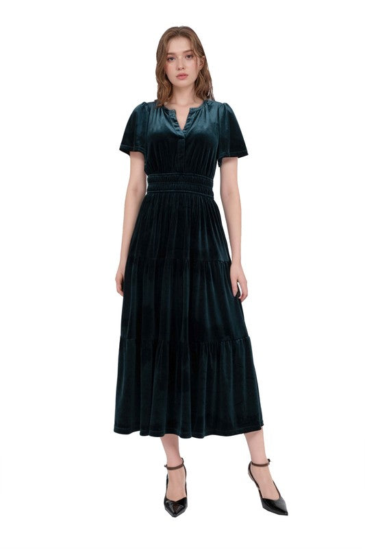 "Stunning Elegance" (Black) Dress