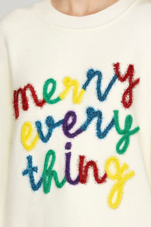 "Seasons Greetings" Sweater