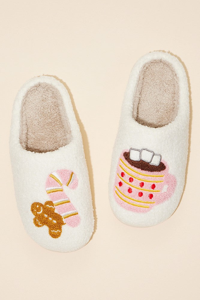 "Bring on the Gingerbread" House Shoes