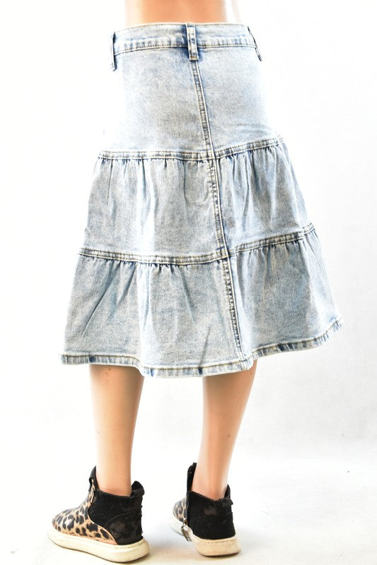 "Little Miss Vintage" Girls Be-Girl Skirt