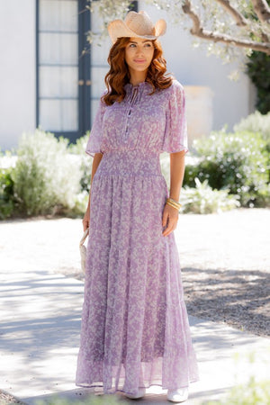 "Lavender Fields" Dress