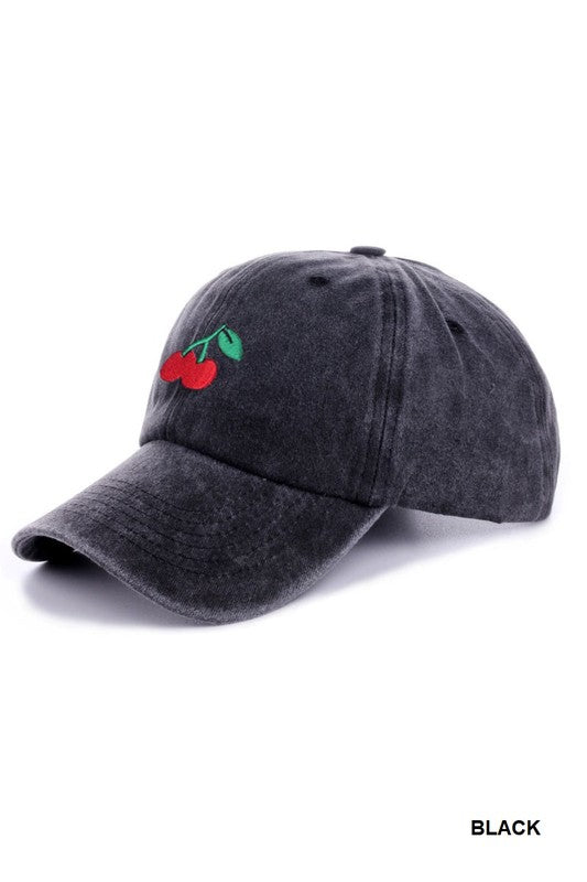 Cherry Pop (black) Cap