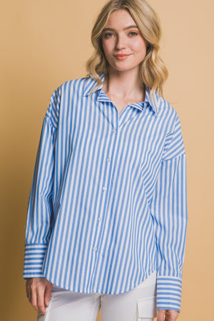 "Ocean Ready" (blue) top