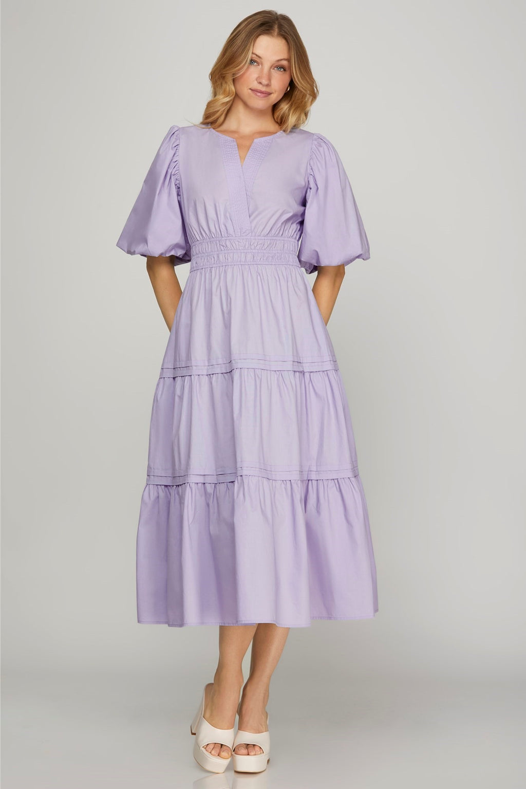 "Oh Darling its Spring" (Lilac) Dress