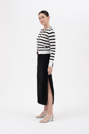 "Weekend in Nantucket" (ivory) cardigan