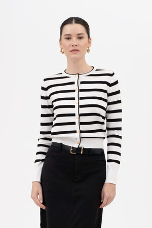 "Weekend in Nantucket" (ivory) cardigan