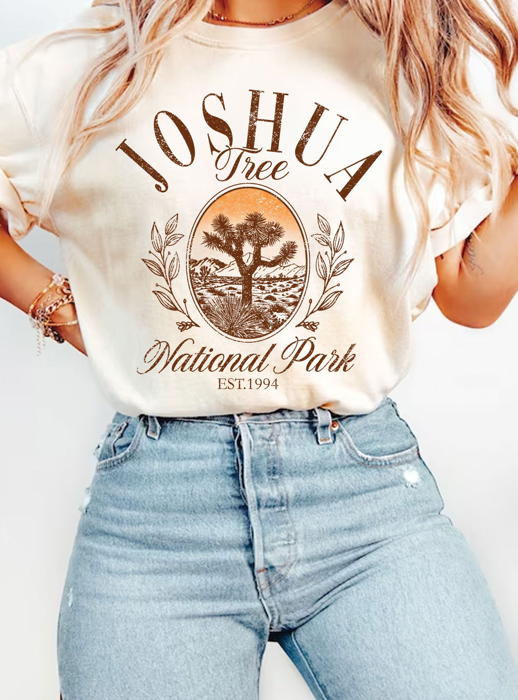 "Joshua Tree" (natural) t-shirt