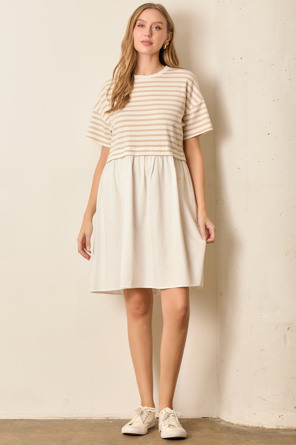 "Stripes for Spring" Dress