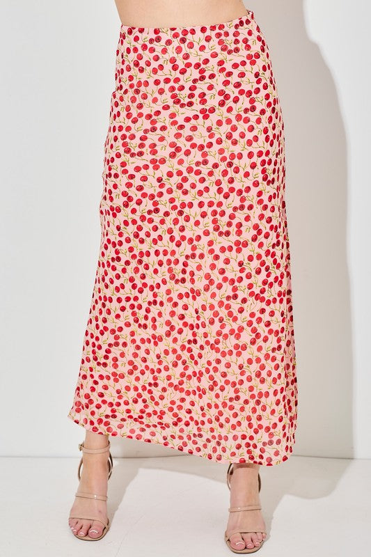 "Cherries On Top" skirt
