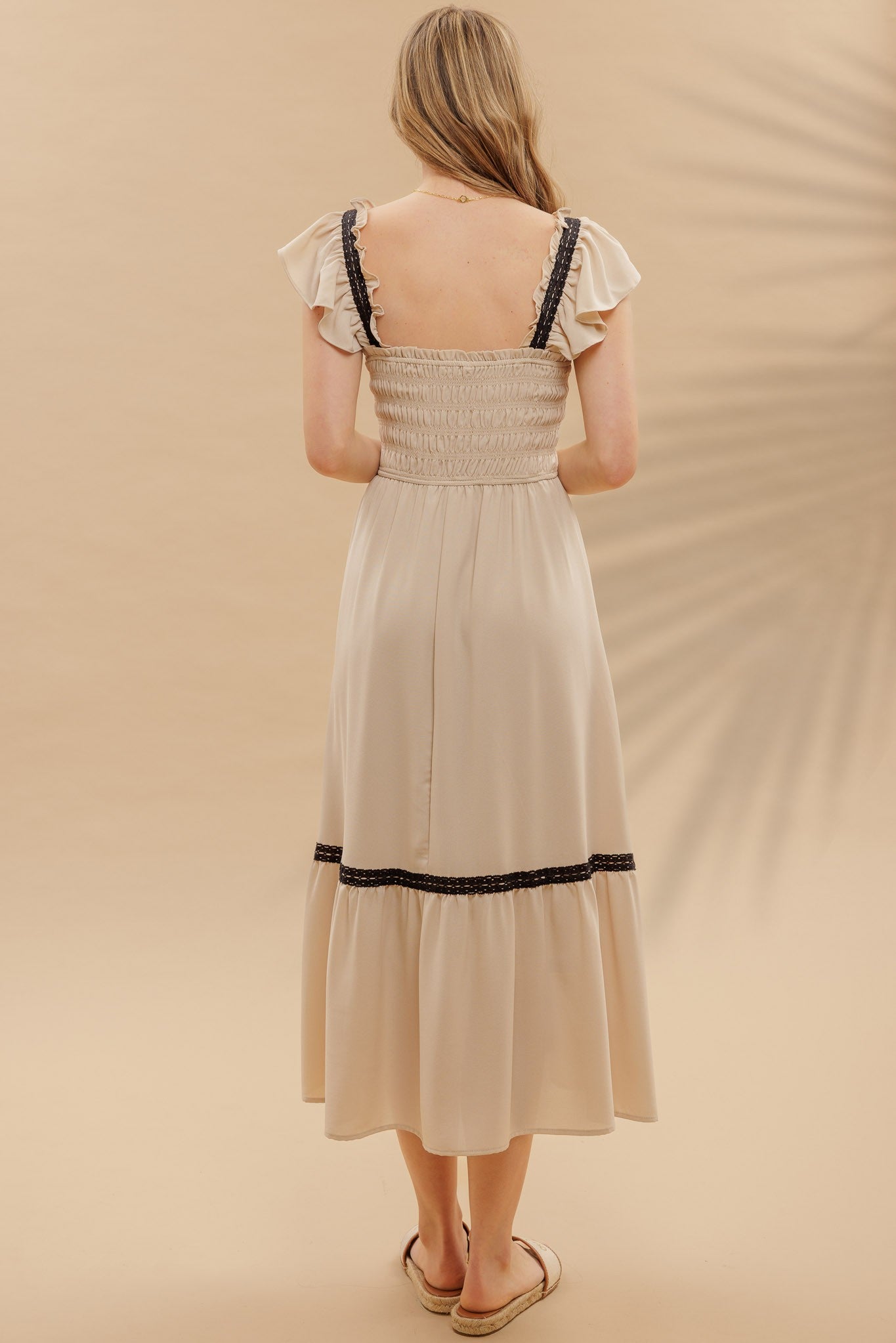 "Heirloom Darling" (brown) jumper dress