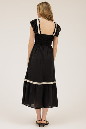 "Heirloom Darling" (black) jumper dress
