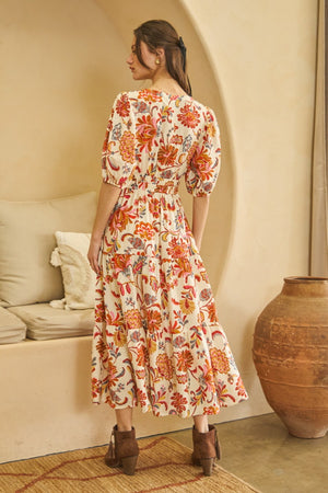 "Golden Hour Garden" dress