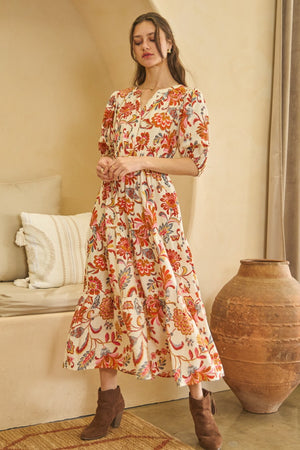 "Golden Hour Garden" dress