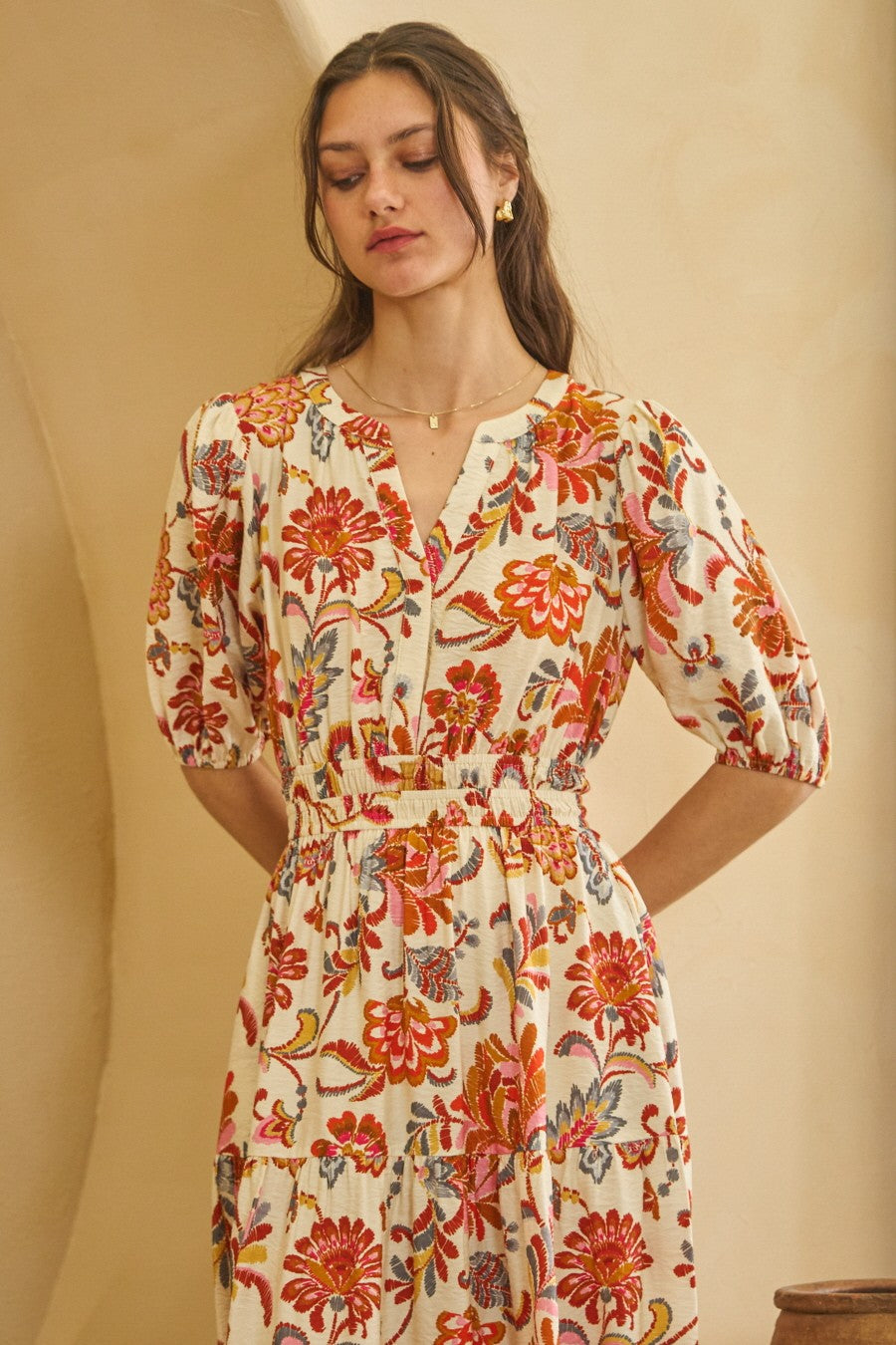 "Golden Hour Garden" dress