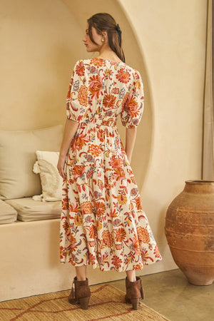 "Golden Hour Garden" dress