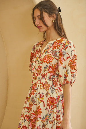 "Golden Hour Garden" dress