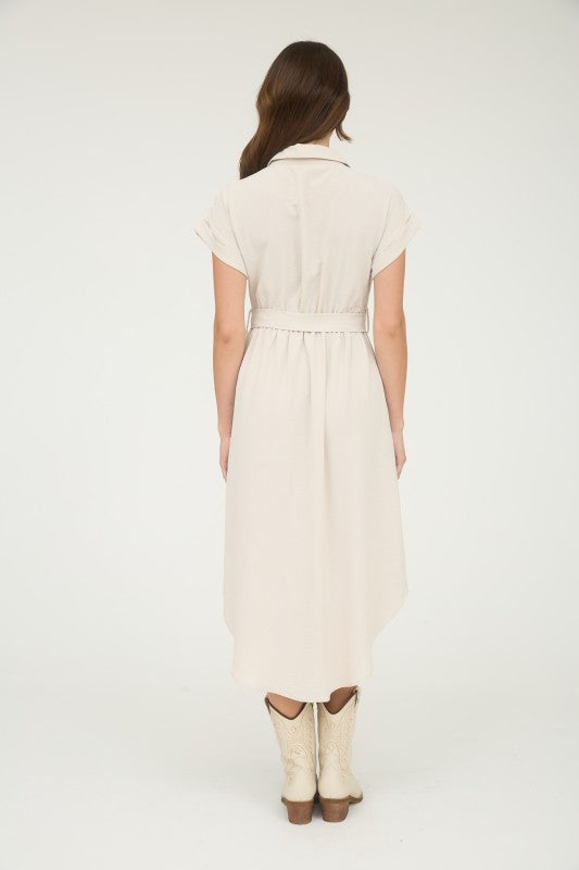 "Café Coastline"(beige) dress