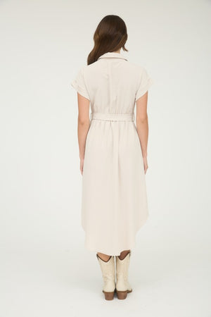 "Café Coastline"(beige) dress