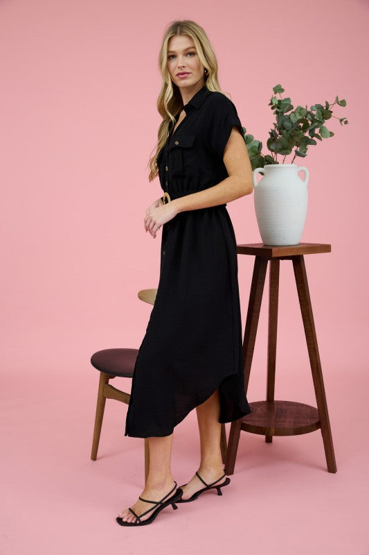"Café Coastline"(Black) dress