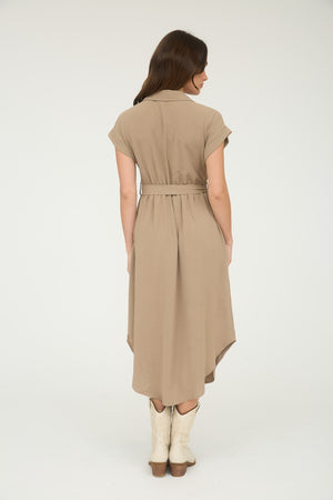 "Café Coastline"(mocha) dress