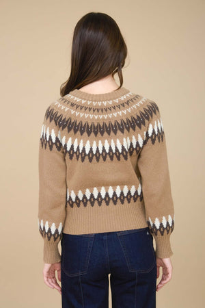 "Alpine Glow" cardigan