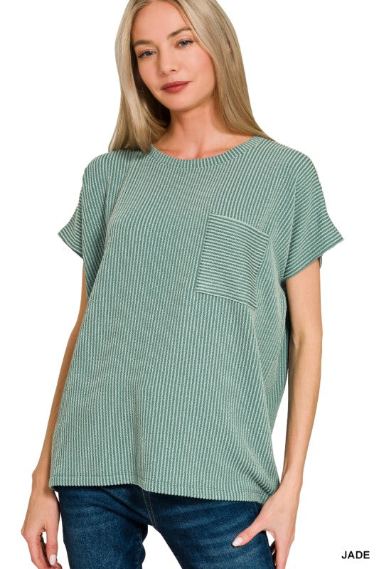 "Everyday Ease" (jade)  reg & plus top