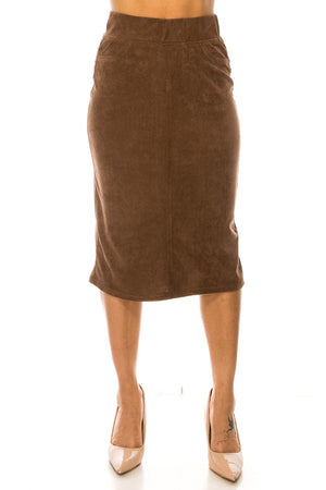 "Corduroy Cutie" (pinecone) reg & plus Be-Girl skirt