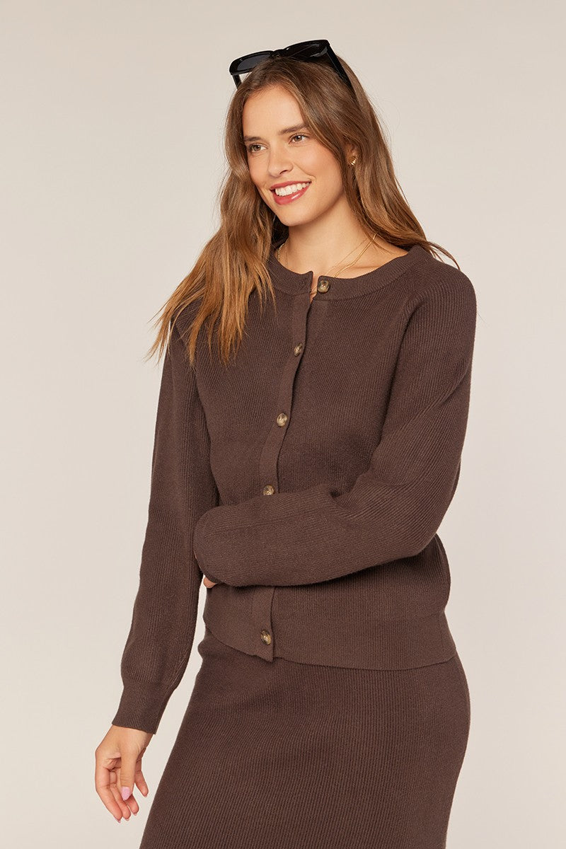 "Midnight Mocha" sweater