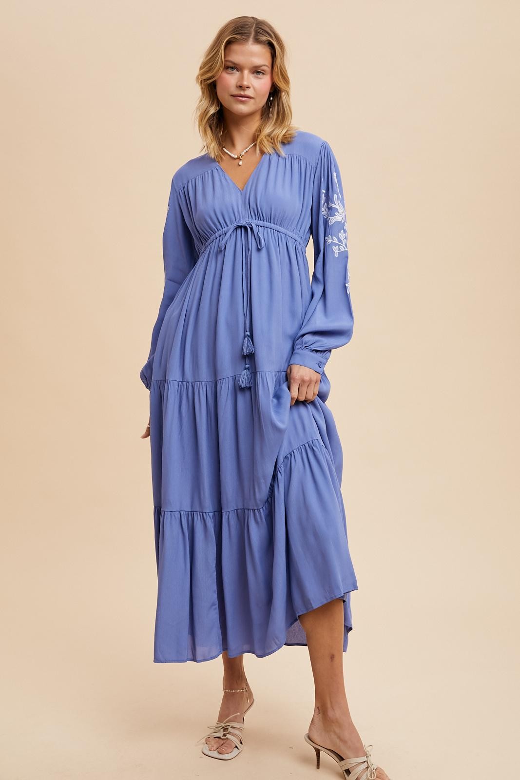 "Low Key Beauty" (blue) dress
