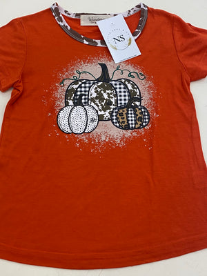 "Little Miss Pumpkin" graphic tee (kids)