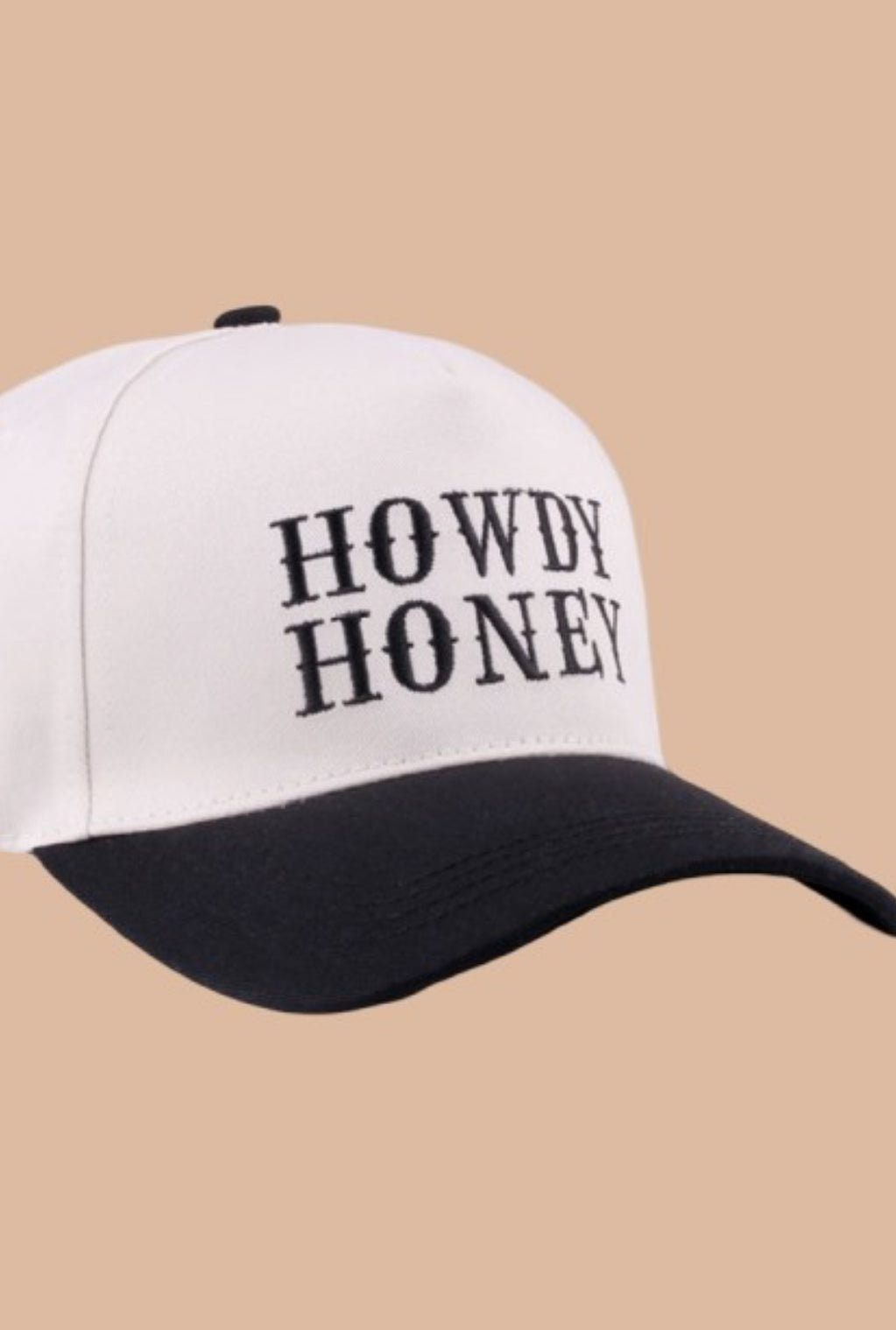 “Howdy Honey” (black) hat