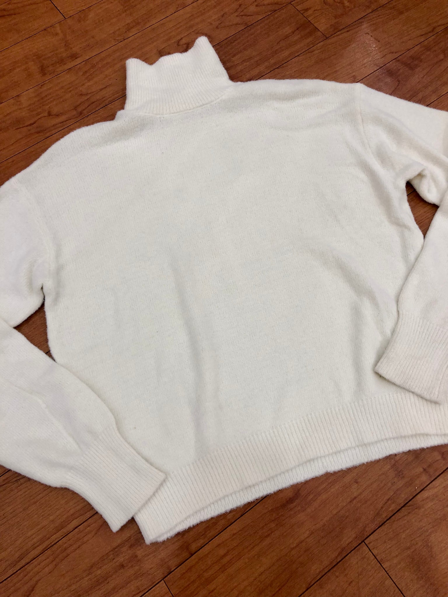 "Winter Neutrals" turtleneck sweater