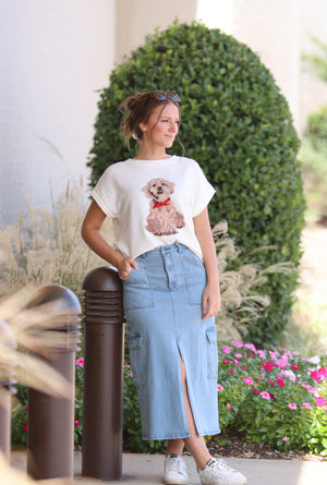 "Pawfectly Sweet" top