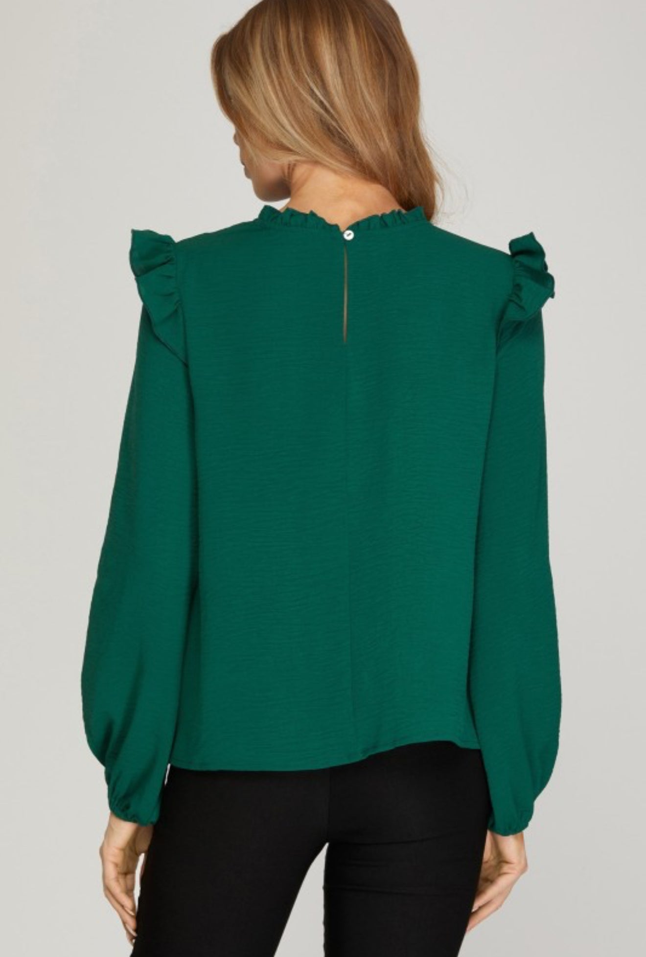 "Evergreen Grace" top