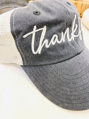 "Thankful" hat