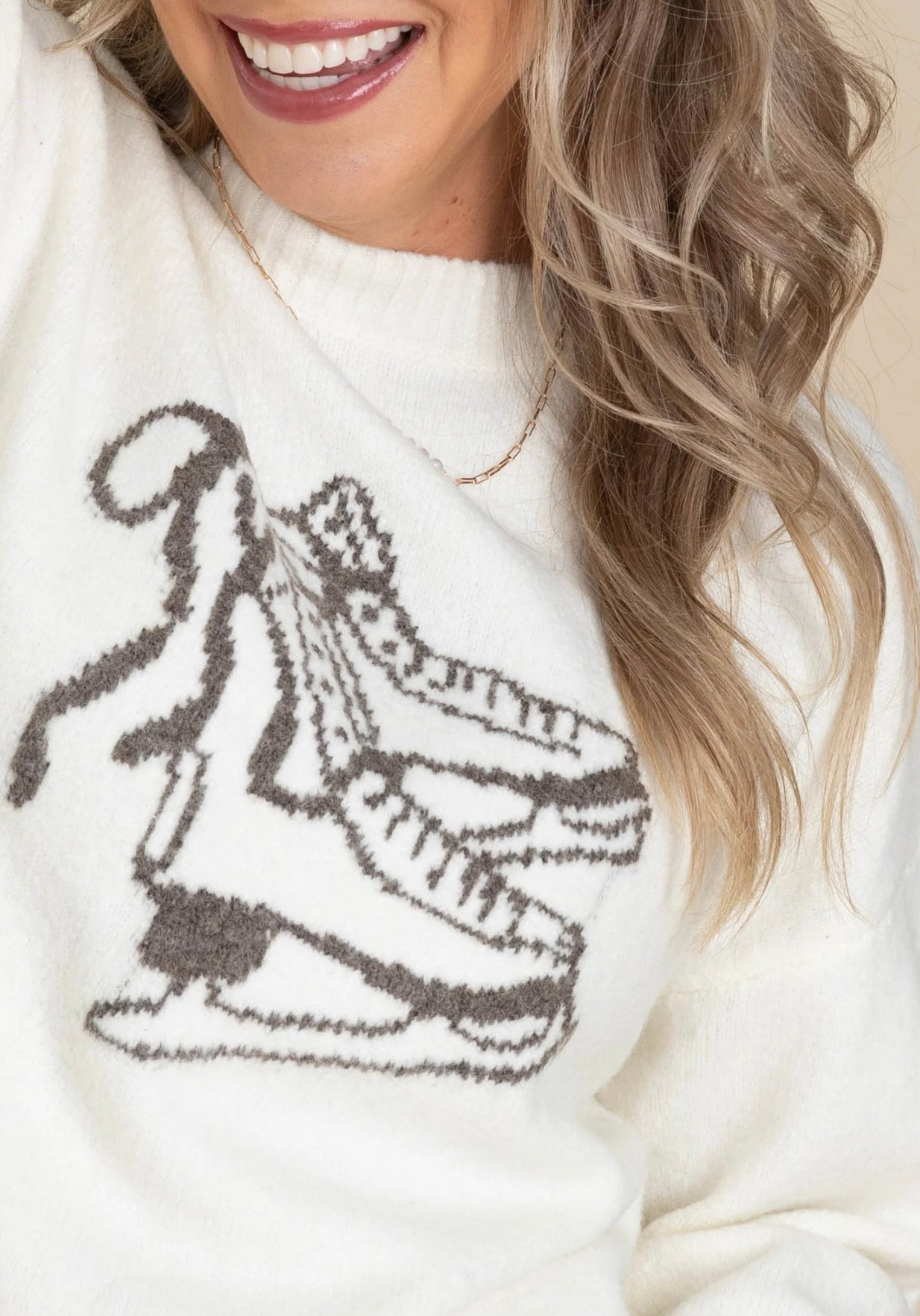 "Skate Your Way Through" sweater