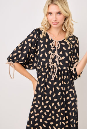 “Chase The Feeling” (multi print) plus dress