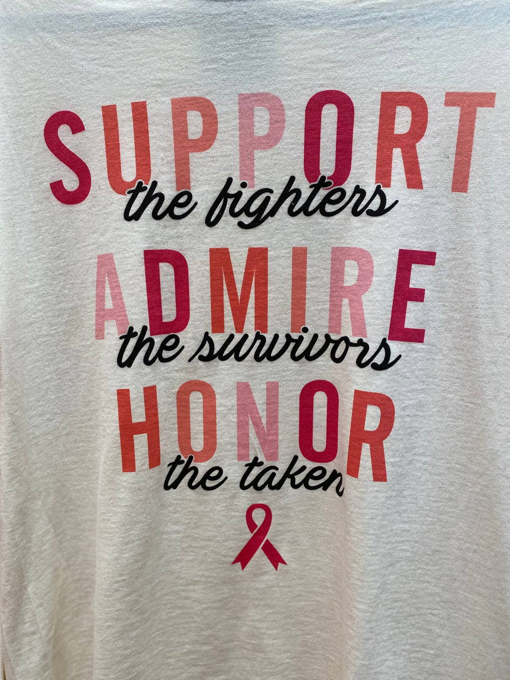 "Support, Admire, Honor" T-shirt