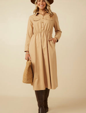 "Autumn In The City" reg & plus dress