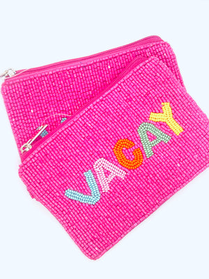 "Vacay" coin purse
