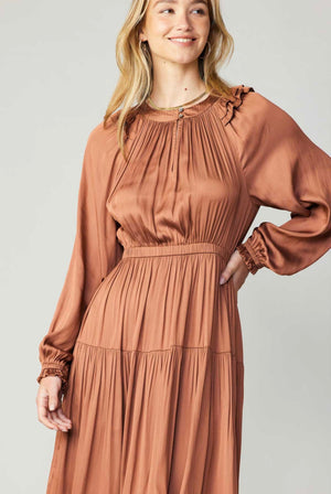 "Toffee Hour" dress