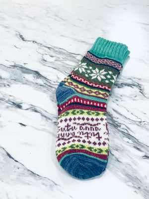 "Winter Warmth" unisex socks